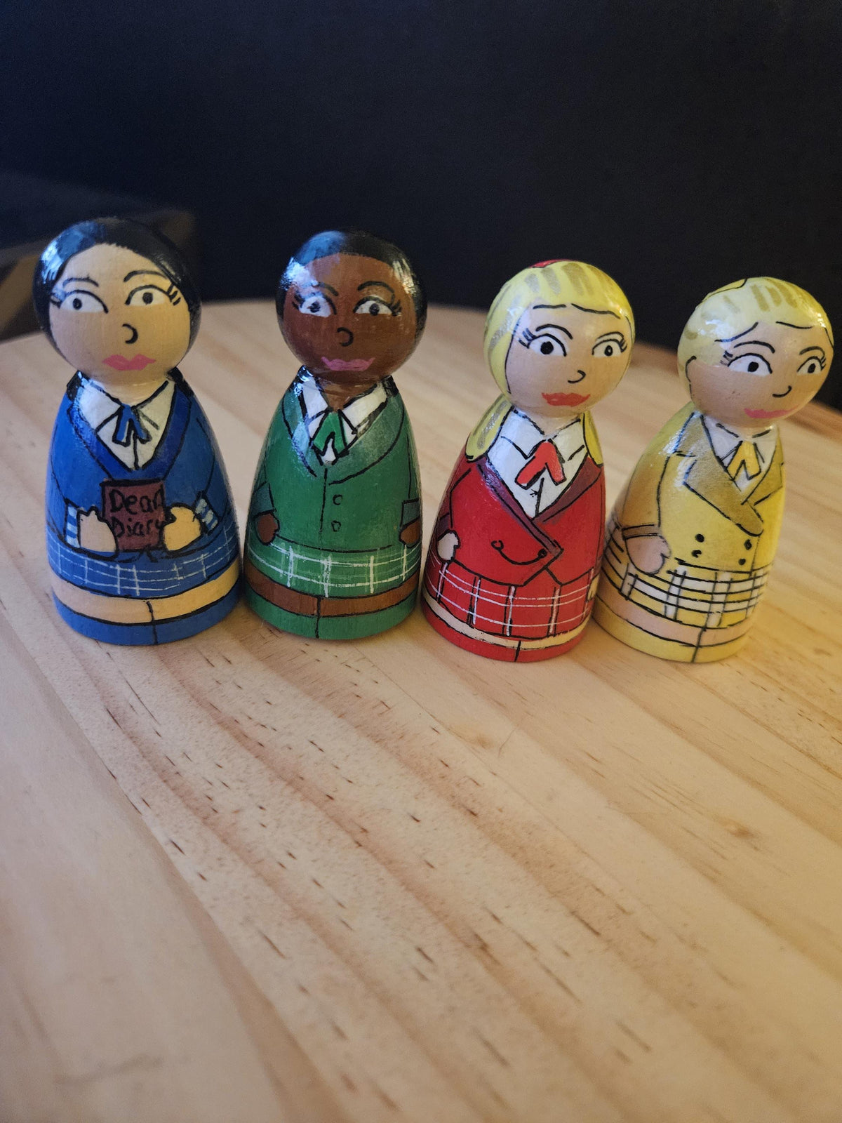 Heathers the Musical Peg Doll Set