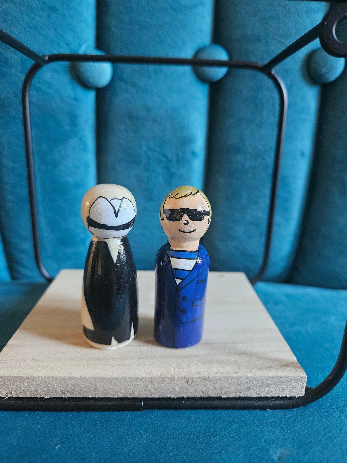 Suggs Peg Doll with Madness Motif