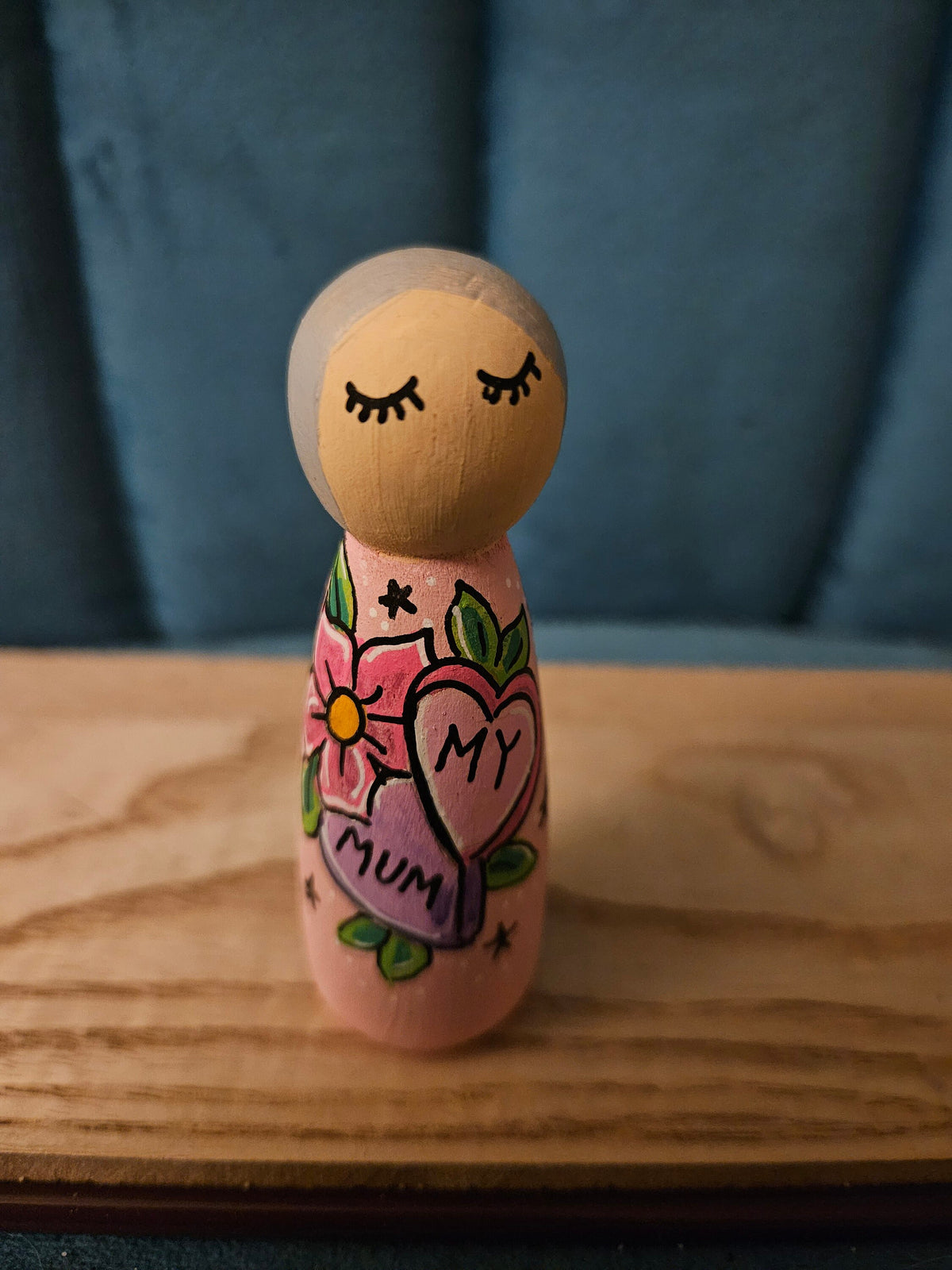 My mum peg doll perfect for mother's day
