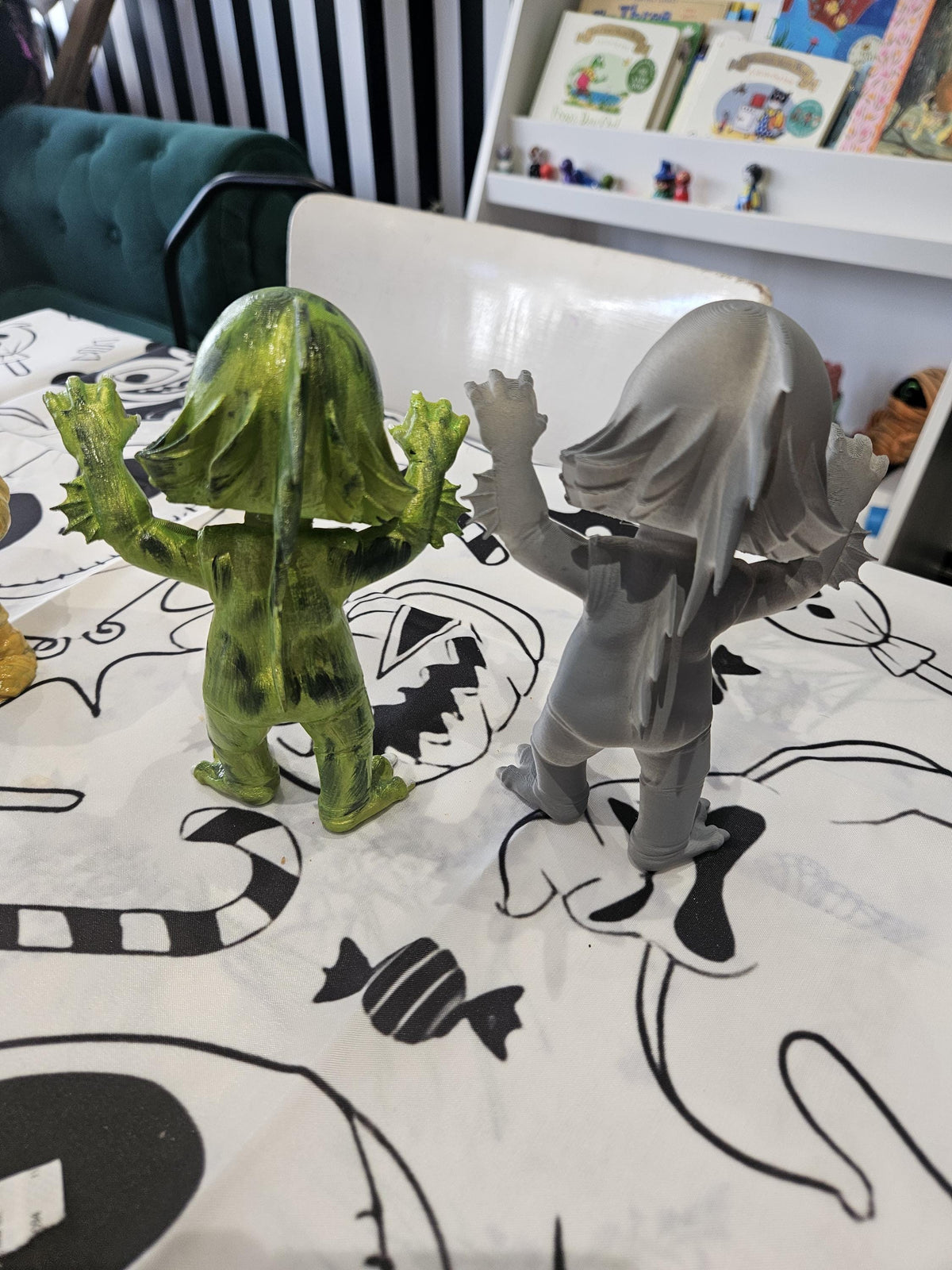 3D Printed Creature from the Black Lagoon Paint Kit - figure, paint and brushed included.
