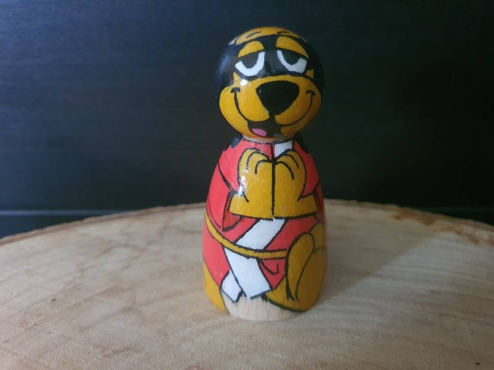 Hong Kong Phooey Wooden Peg Doll