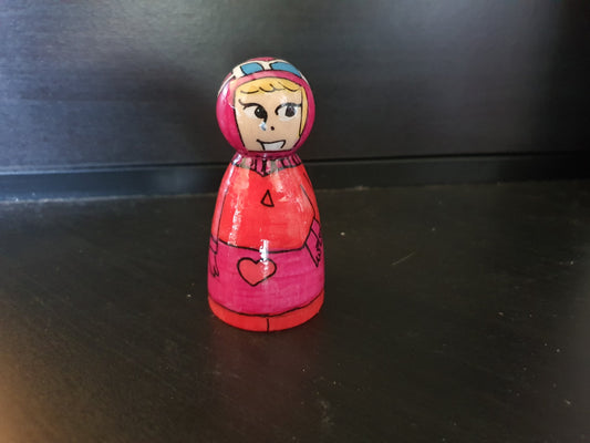 Penelope Pitstop pegdoll