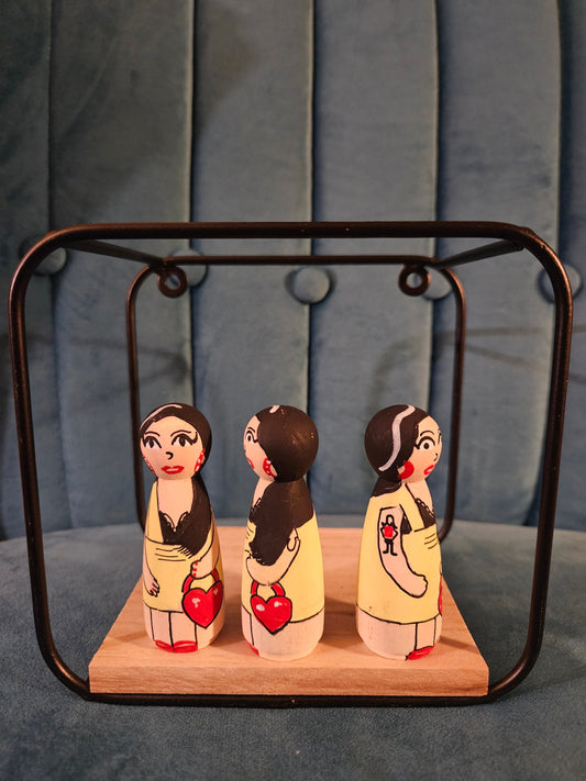 Amy Winehouse Peg Doll