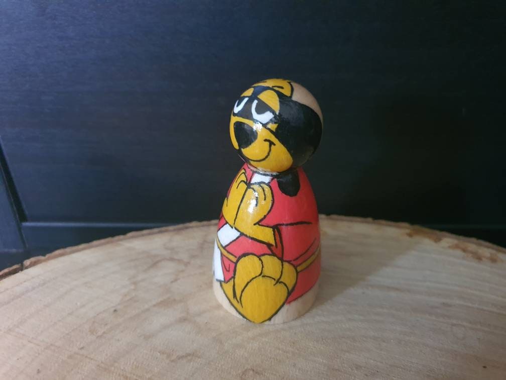 Hong Kong Phooey Wooden Peg Doll