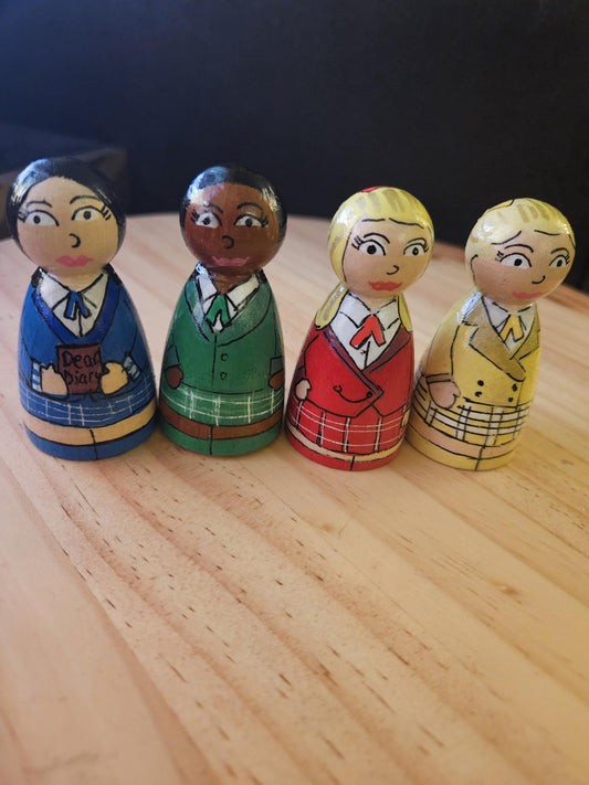 Heathers the Musical Peg Doll Set