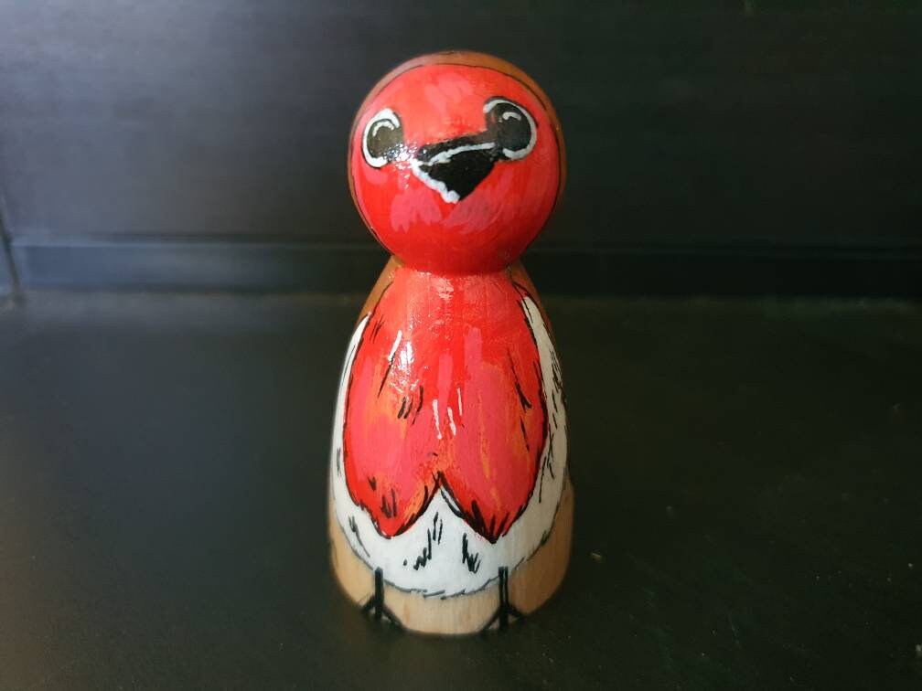 Robin peg doll