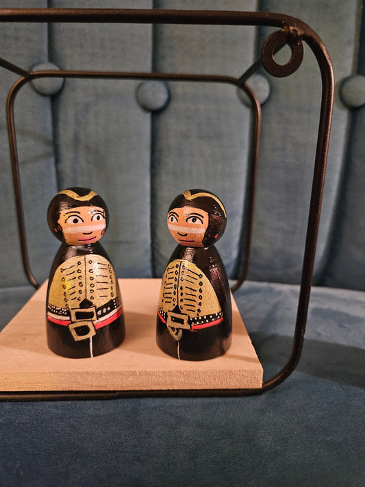 Adam Ant Wooden Peg Doll - Stand and Deliver