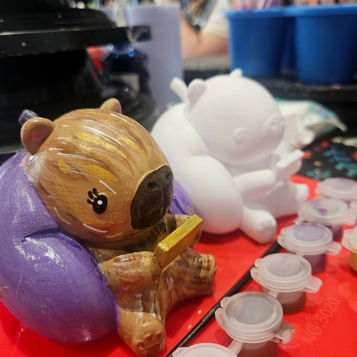 Paint Your Own Chilling Cabybara kit - 3D Printed