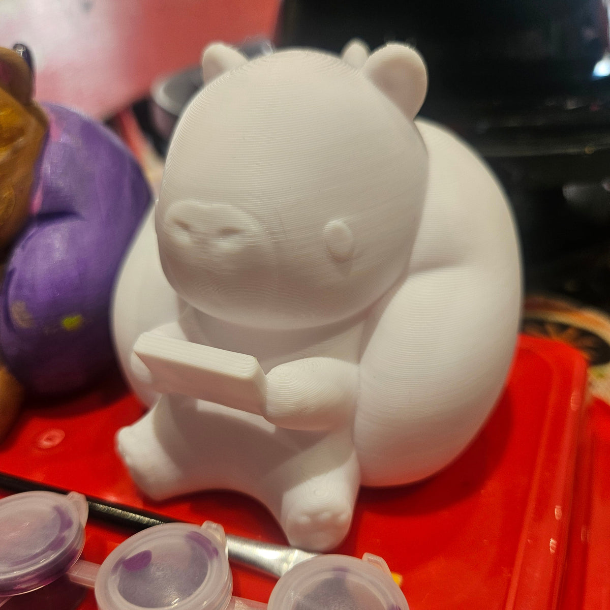 Paint Your Own Chilling Cabybara kit - 3D Printed