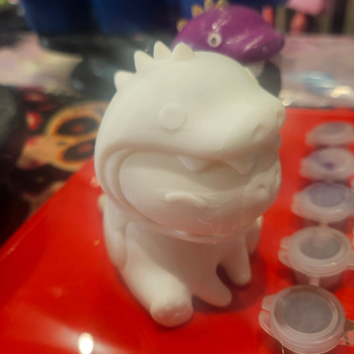 Paint your own 3D Printed Dinosaur Cabybara