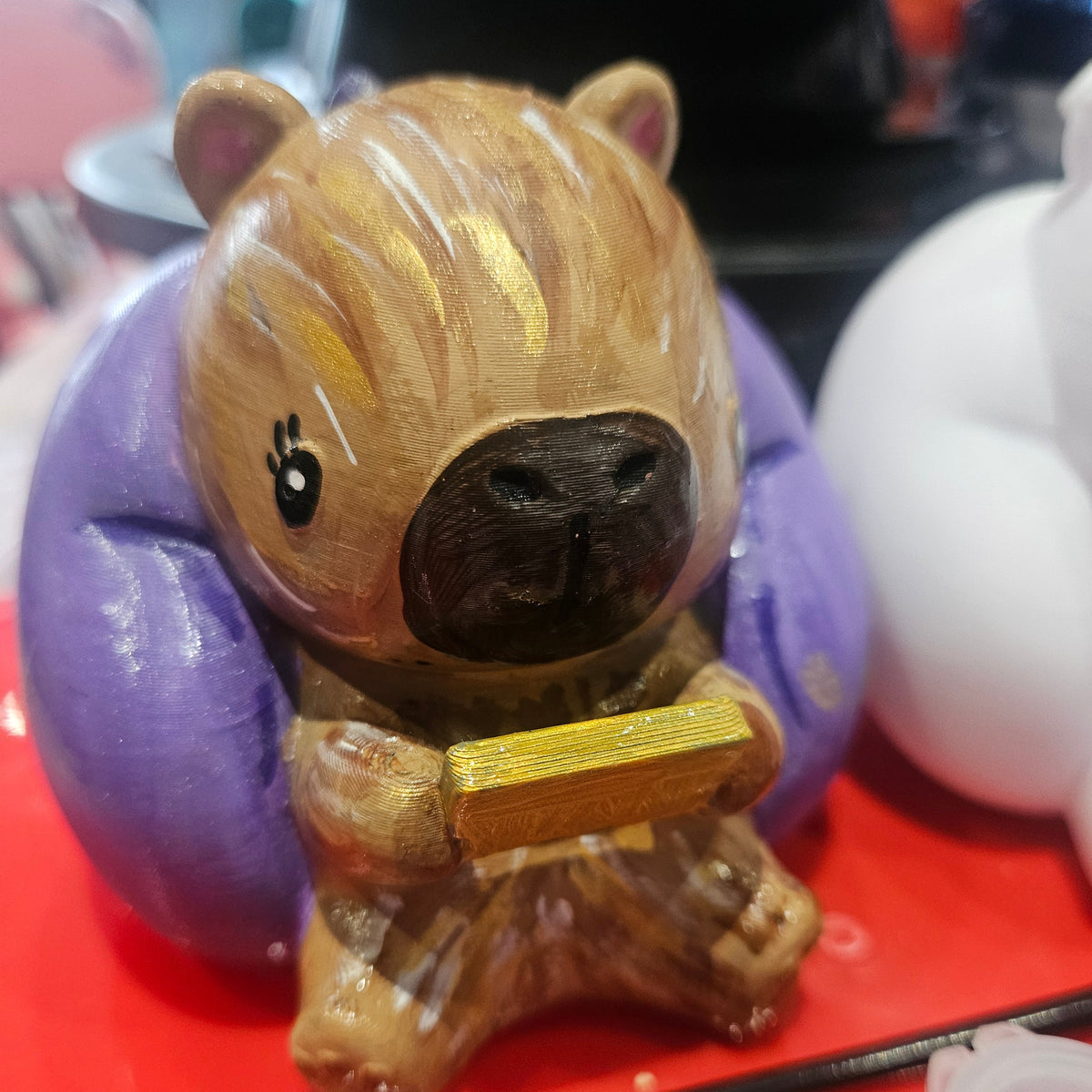 Paint Your Own Chilling Cabybara kit - 3D Printed